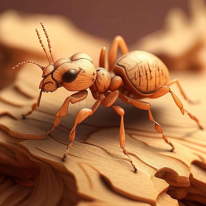 3D model Pheidole allarmata (STL)